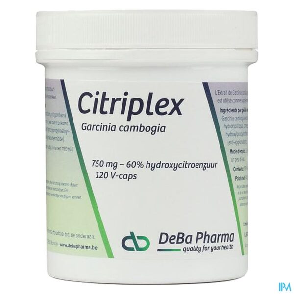 DeBa Pharma Citriplex 120 Capsules