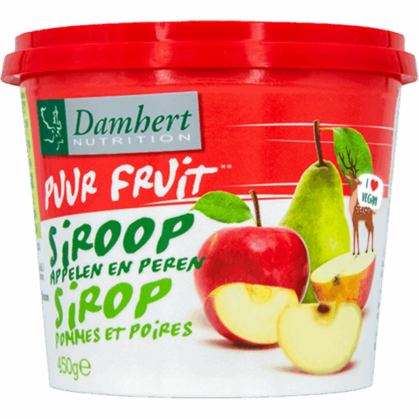 Damhert Puur Fruit 100% Siroop Appel-Peer