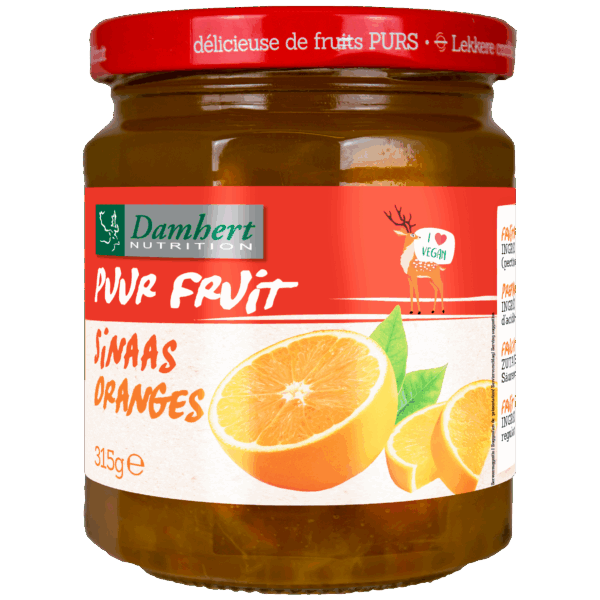Damhert Puur Fruit Confituur Sinaas