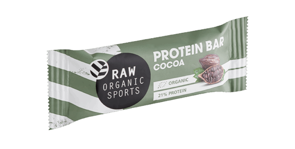 Raw Organic Sports Protein Bar Cocoa