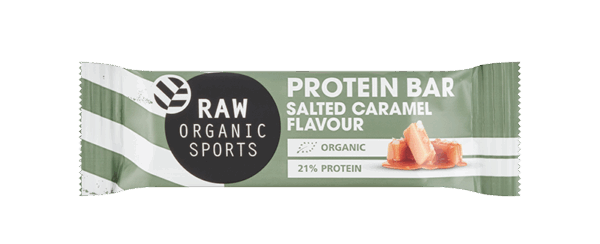 Raw Organic Sports Proteine Bar Salted Caramel