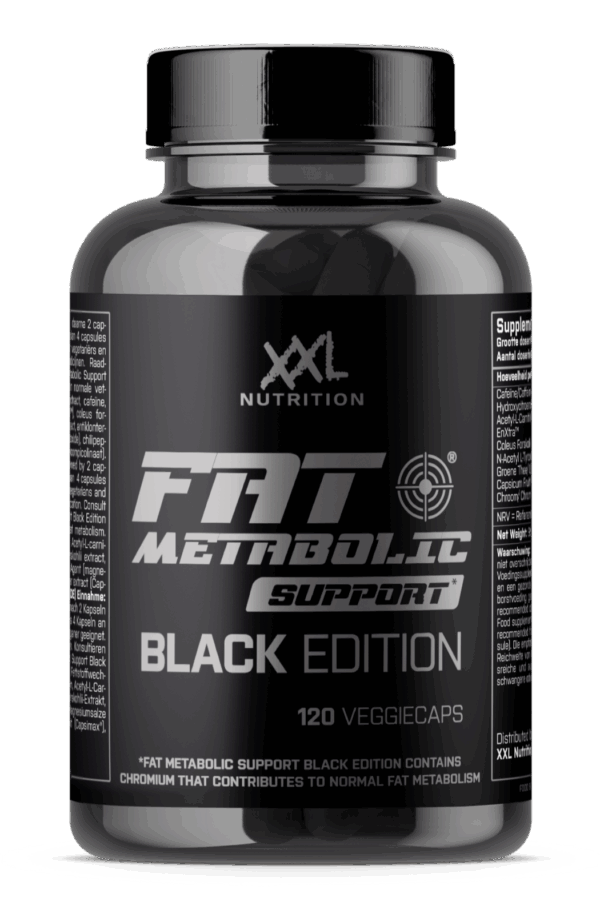 XXL Nutrition Fat Metabolic Support - Black Edition
